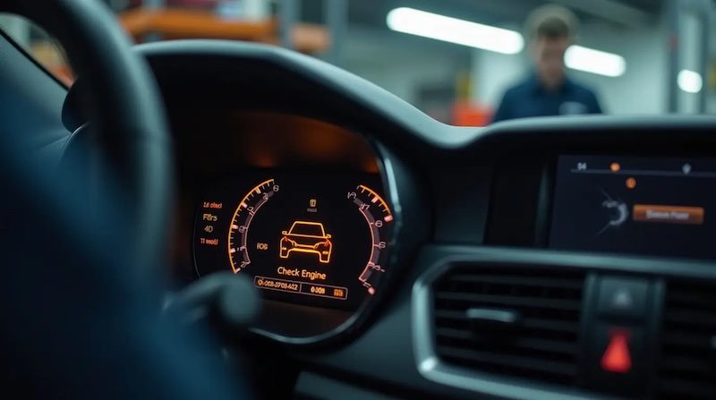 Горит чек на панели при ошибке P0401 недостаточный поток EGR